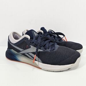 Reebok Women's Nano 9 Metasplit Training Crossfit Shoe Blue Gray FV5503 Size 9
